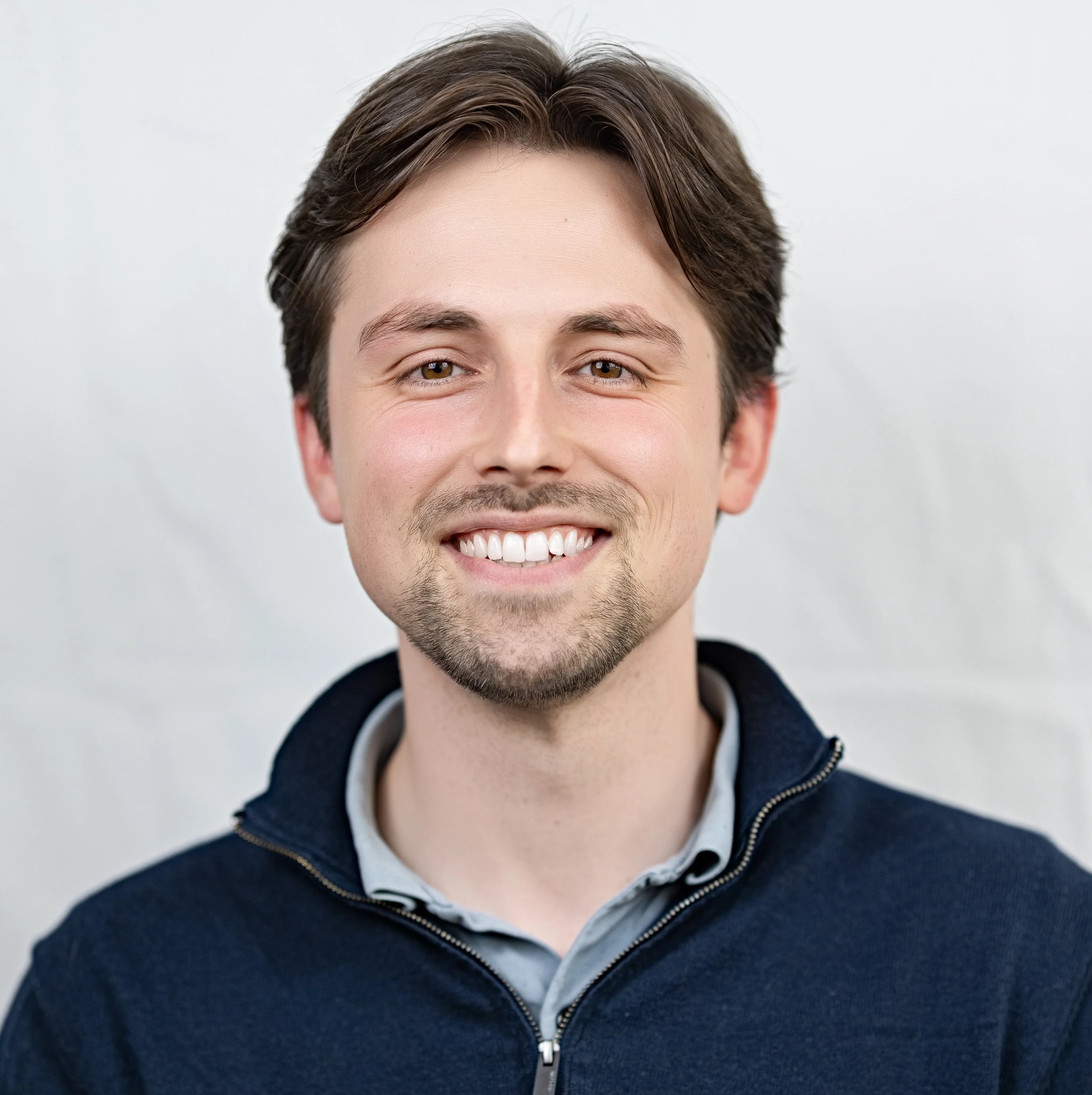 Close-up of Tim Damen smiling